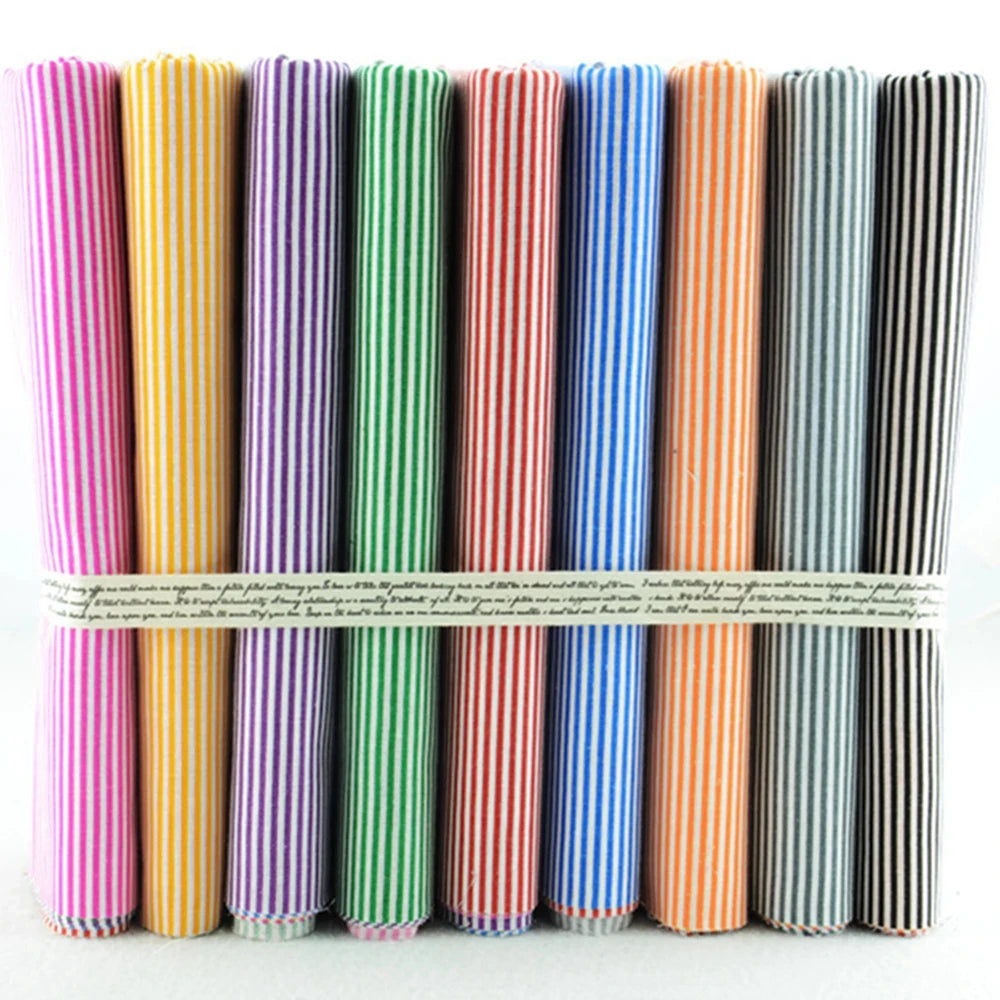 Quilting Fabric, 9/10/50 PCS 19.7x19.7 Inches Cotton Bundle Fat Quarter Patchwork for DIY Sewing Scrapbooking Dot Floral Pattern