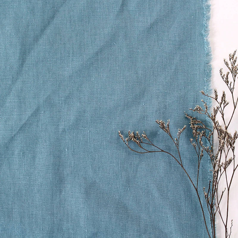 100% Pure Linen Soft Fabrics For Sewing Diy Handmade 280x50cm