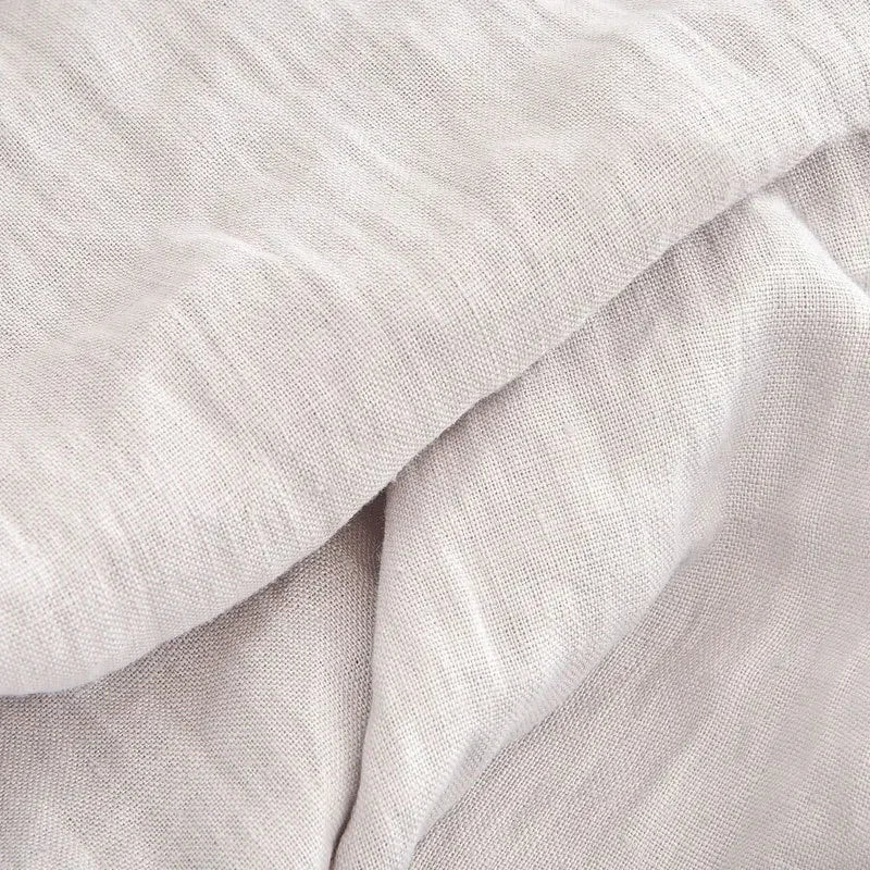 100% French Linen Fabric, Soft Non-woven Washed Linen for Clothing, Tablecloths, Curtains, DIY Sewing Natural Flax Material