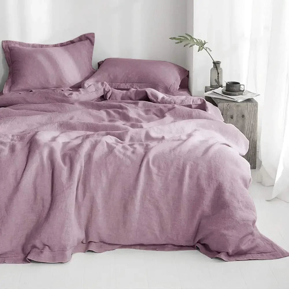 100% French Linen Fabric, Soft Non-woven Washed Linen for Clothing, Tablecloths, Curtains, DIY Sewing Natural Flax Material