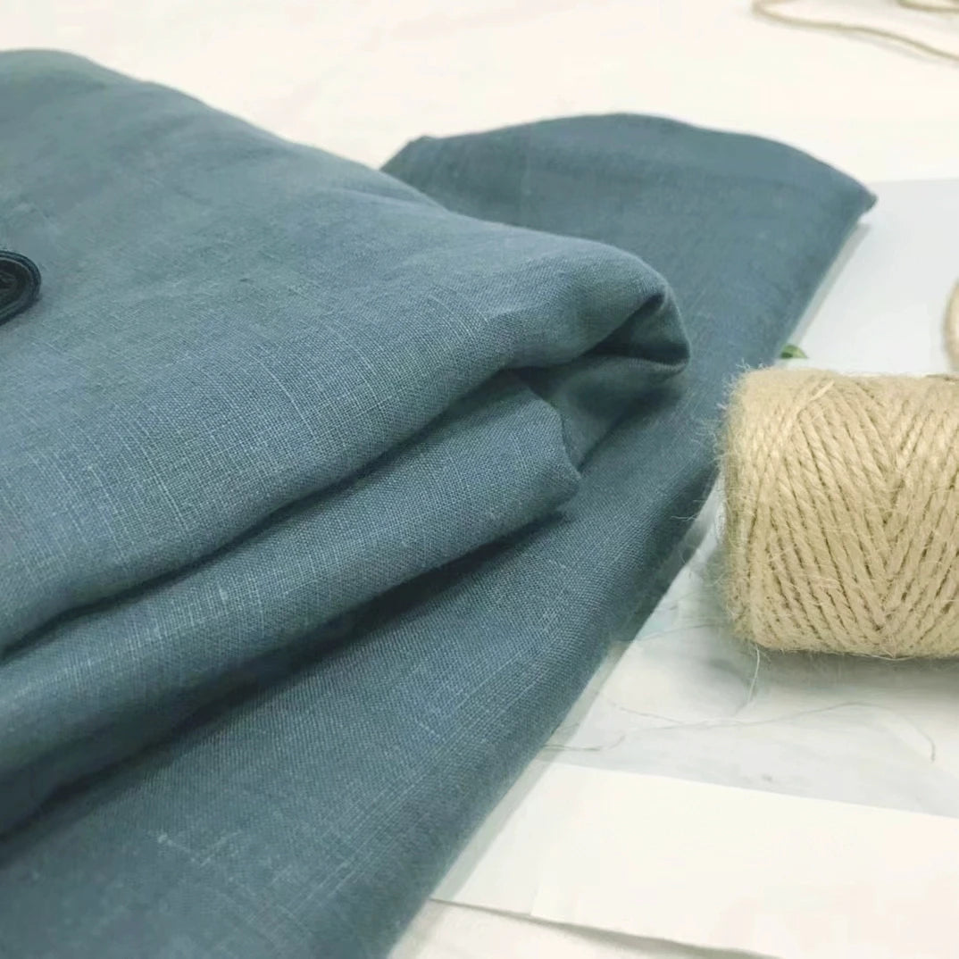 100% Pure Linen Fitted Sheet Set - Deep Pocket with Pillowcases