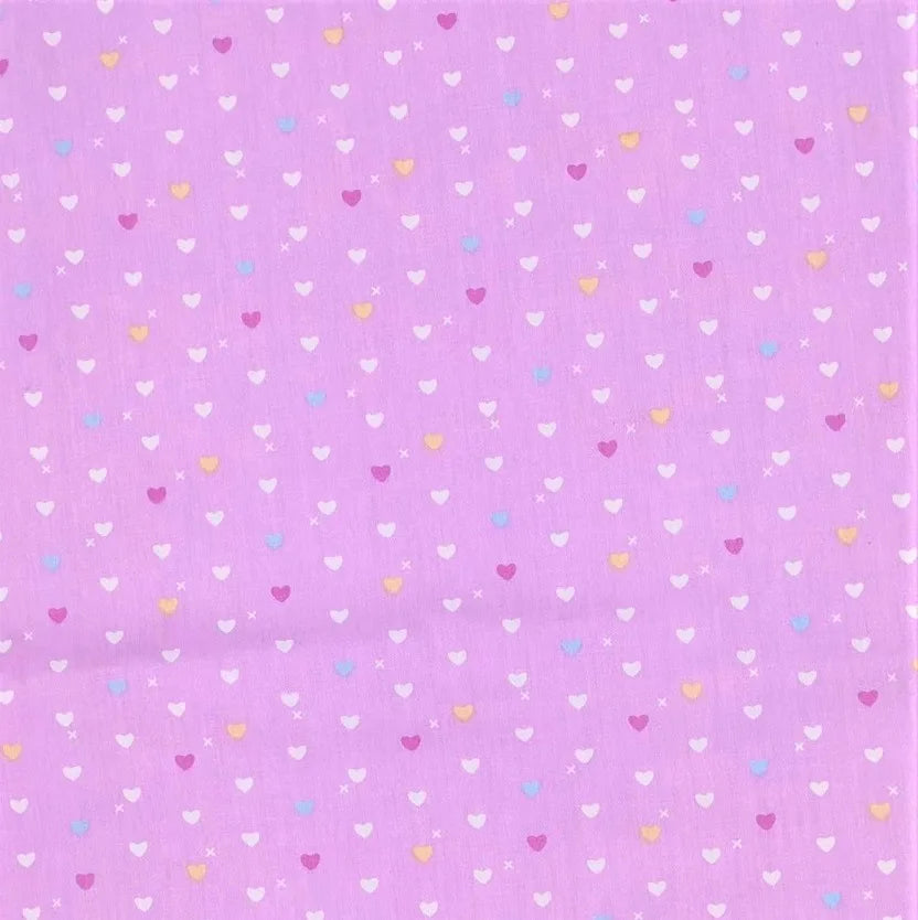 Cotton Patchwork Fabric Purple Floral Bundles Quilt DIY Sewing Fabric Bedding and Needlework Materials 8PCS 25x25CM